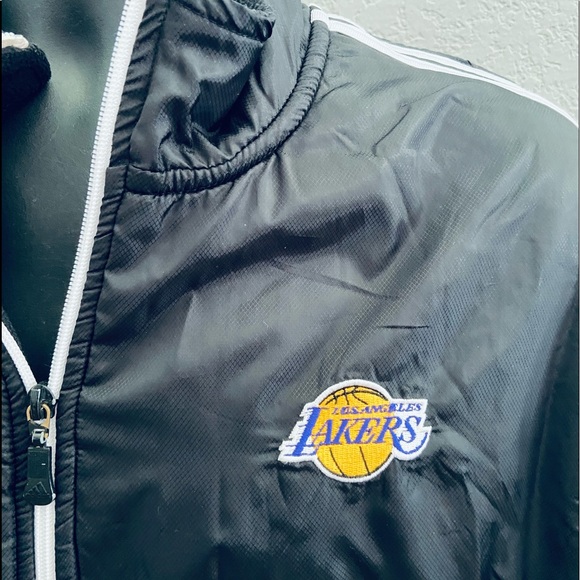 Adidas Los Angeles Lakers Fleece Track Jacket - Picture 4 of 9
